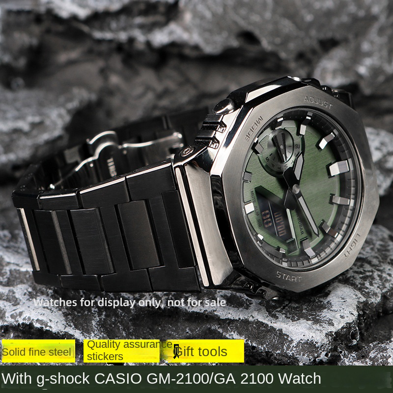 CasiOak Series Stainless Steel - Casio Watch G-Shock Ga-2100 avaliação e preço