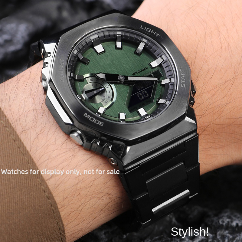 CasiOak Series Stainless Steel - Casio Watch G-Shock Ga-2100 avaliação e preço