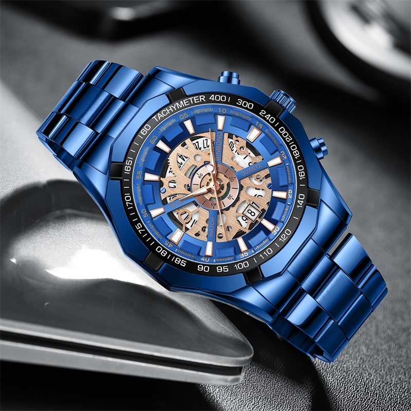 Relógios Masculinos Binbond, M - Luxury Watch Magazine avaliação e preço