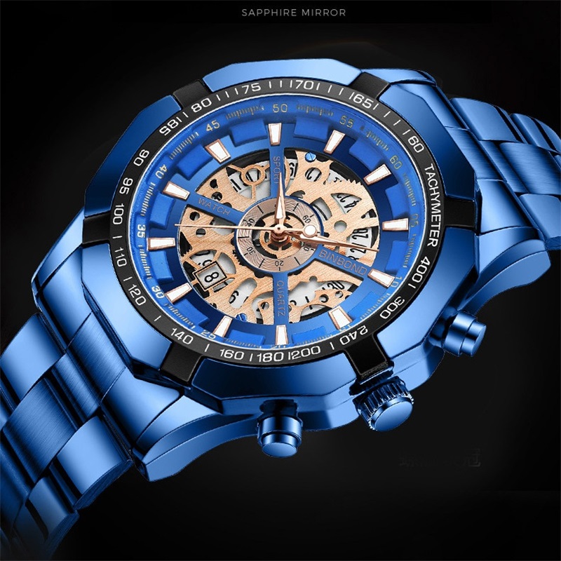 Relógios Masculinos Binbond, M - Luxury Watch Magazine avaliação e preço