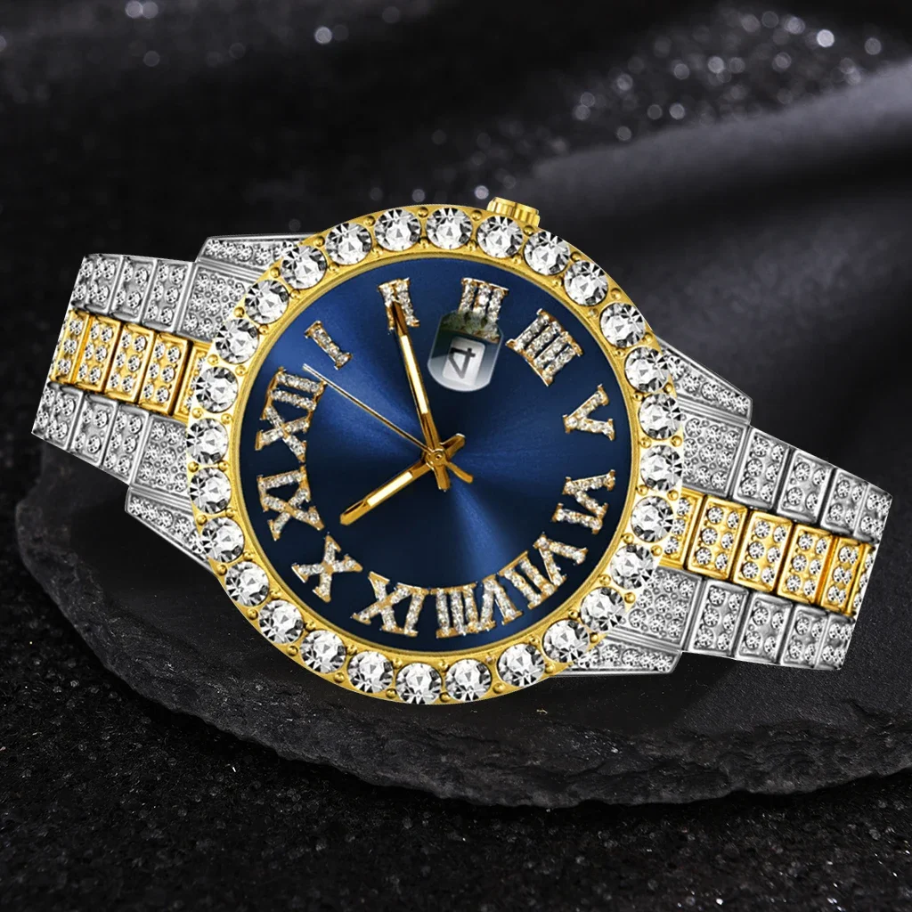 Relógio masculino cheio de dia - Luxury Watch Iceberg avaliação e preço