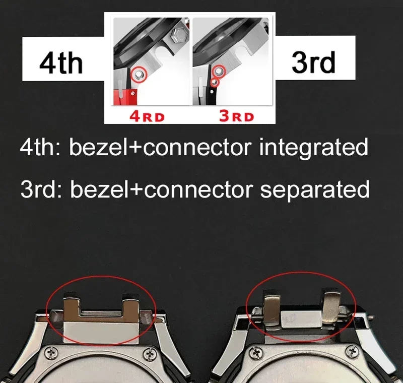 CasiOak Metal Bezel Modificaçã - Audemars Piguet Watch Royal Oak avaliação e preço