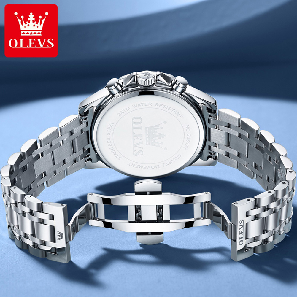 Relógio Masculino OLEVS 3653 c - Luxury Watch Magazine avaliação e preço